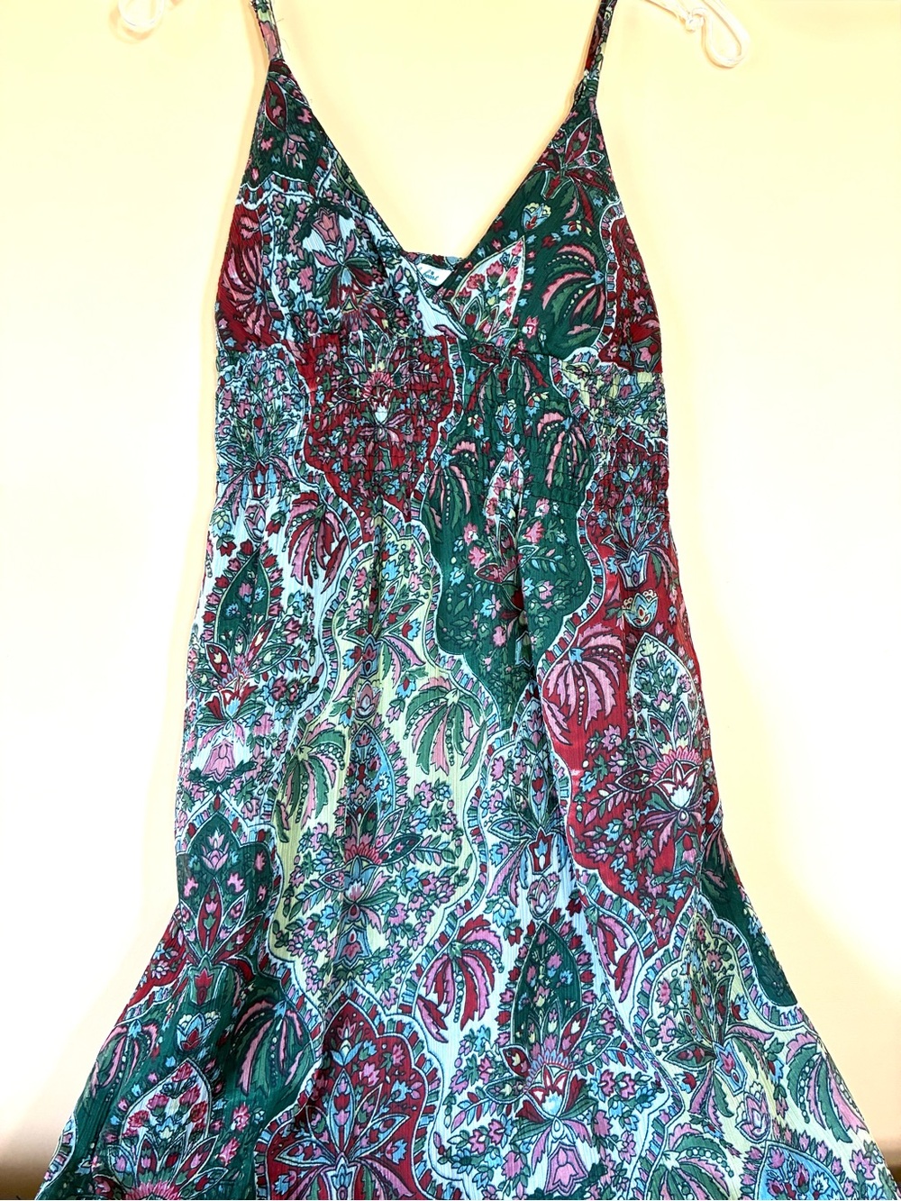 Derek Heart Boho Floral  Maxi Dress
